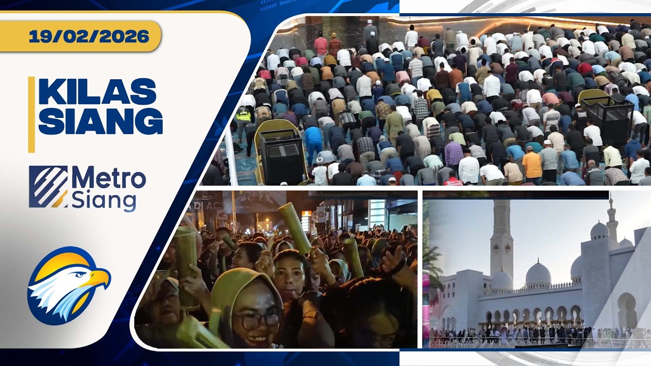 KILAS SIANG - Masjid IKN Ramai Jamaah, Koko’o Meriahkan Ramadan, Ramadan Dimulai di Masjid Abu Dhabi