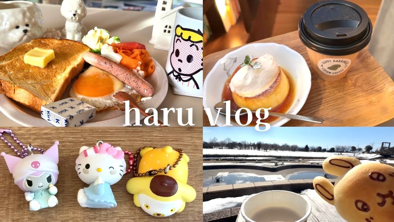 【vlog】休日でも早起きして過ごす🪴｜自分の好きに囲まれて暮らす🍓🎀