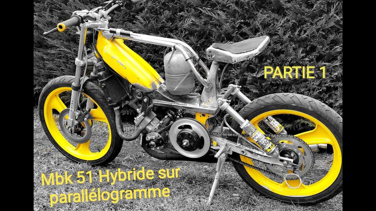 Projet MBK 51 hybride sur parallélogramme // PARTIE 1 //