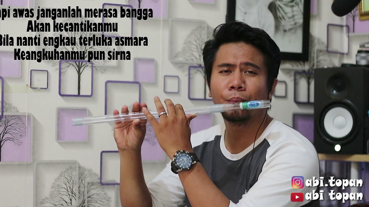 GEMBALA CINTA (cover lagu versi suling paralon)