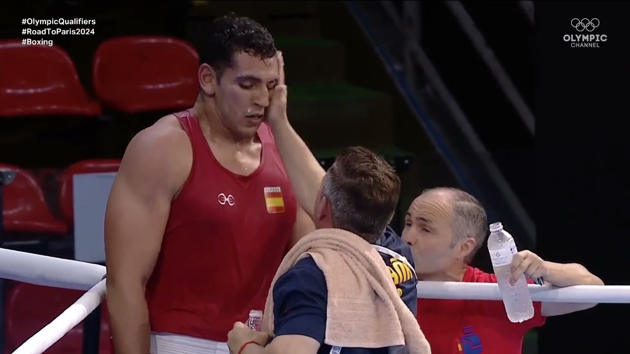 Ayoub Ghadfa (ESP) vs. Ahmed Hagag (AUT) World Olympic Qualifiers 2024 QF's (92+kg)