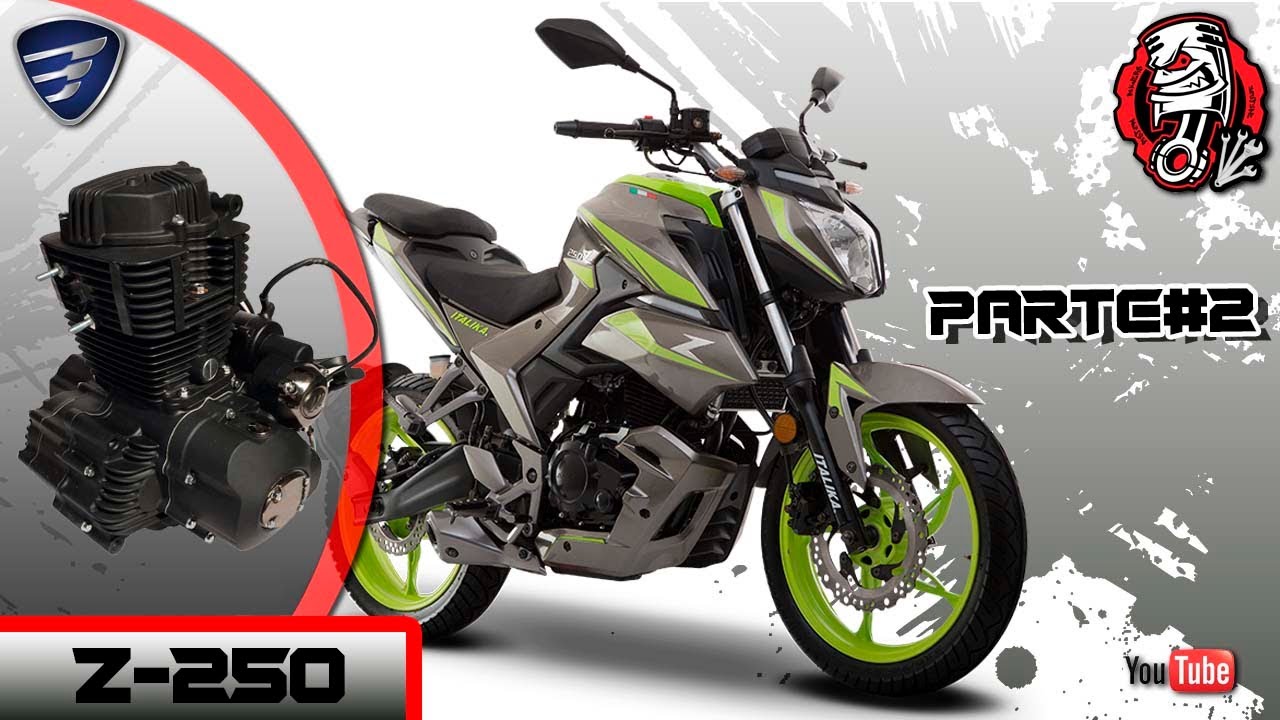 478 ITALIKA Z-250 COMO DESARMAR EL MOTOR