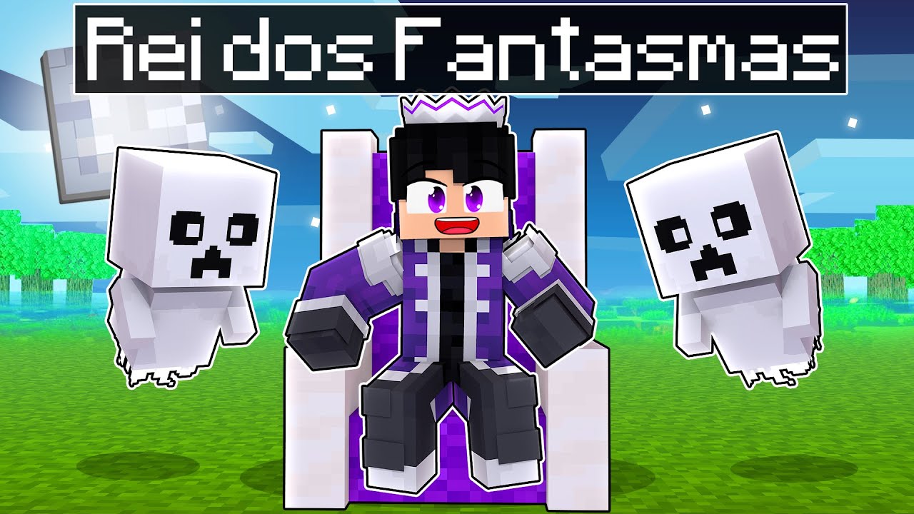 P3DRU é o REI DOS FANTASMAS no Minecraft
