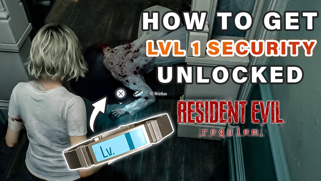 How to get Level 1 Security Wristband to Unlock Doors ► Resident Evil Requiem