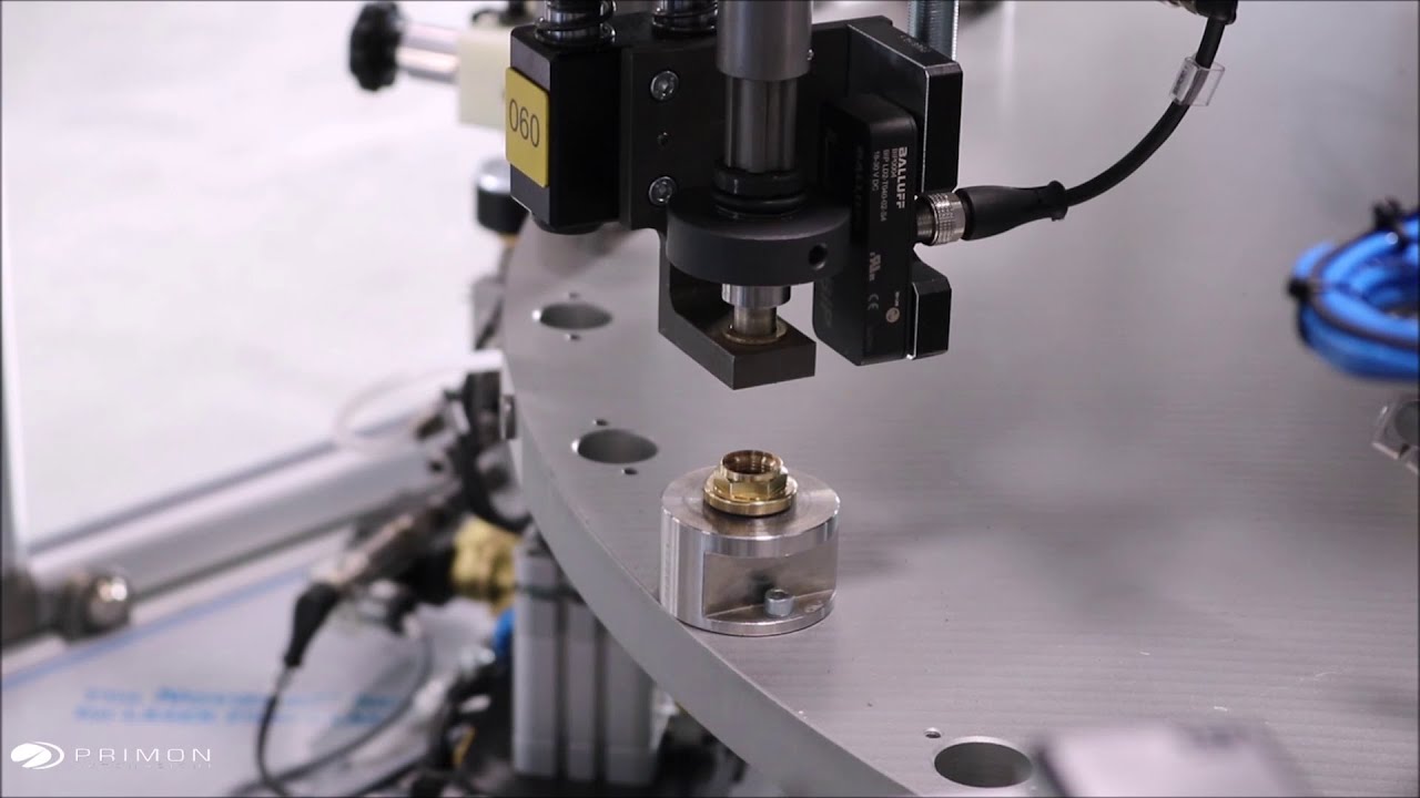 Automatic safety valves assembly machine