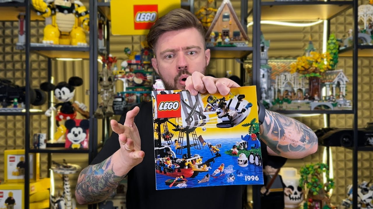 ODKRYWAMY KATALOG LEGO Z ROKU 1996 ☺️