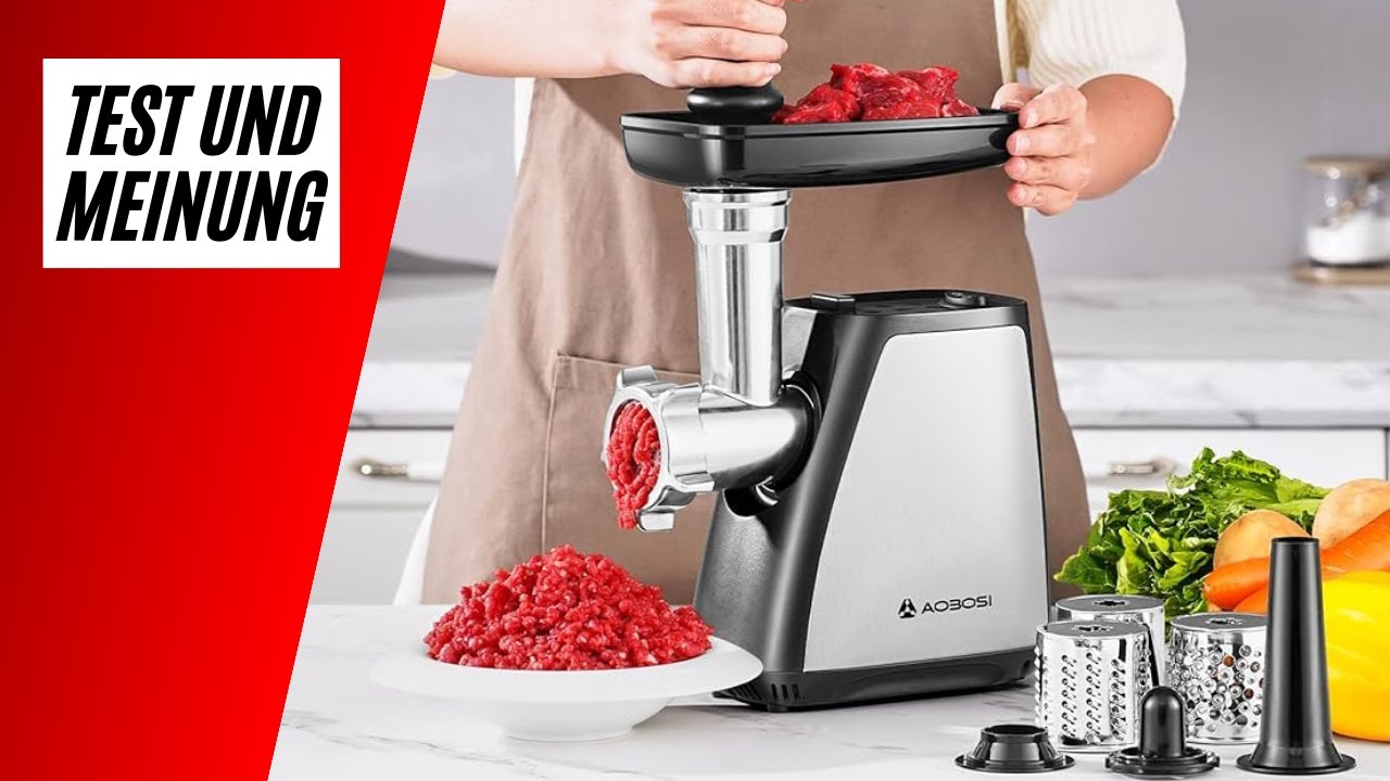 AAOBOSI Meat Grinder – Fleischwolf: Test & Vergleich 🥩