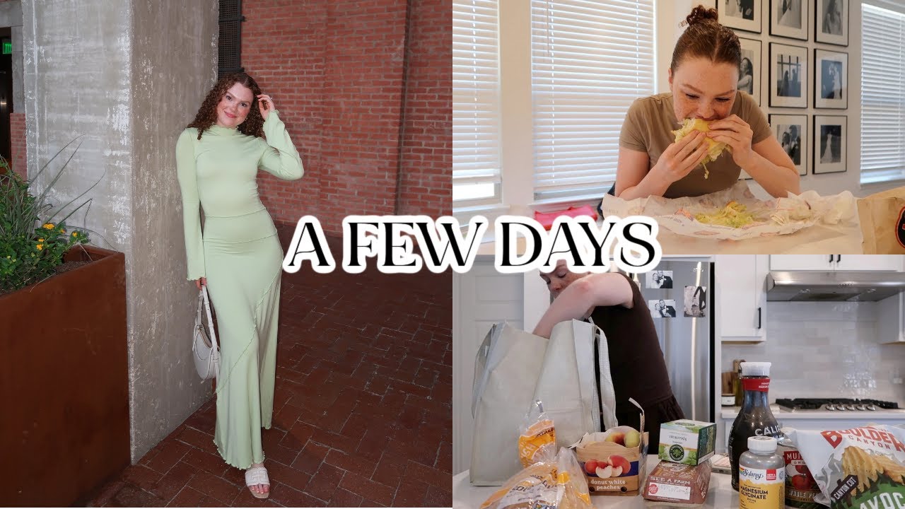 VLOG: Chit Chat Mukbang Style, Healthy Grocery Haul, Easy Dinner Idea