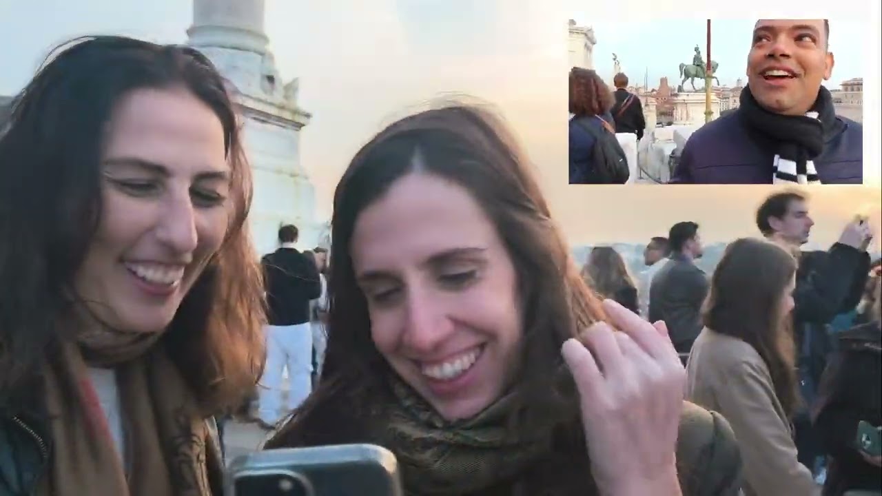 Muita resenha em Roma!!! 