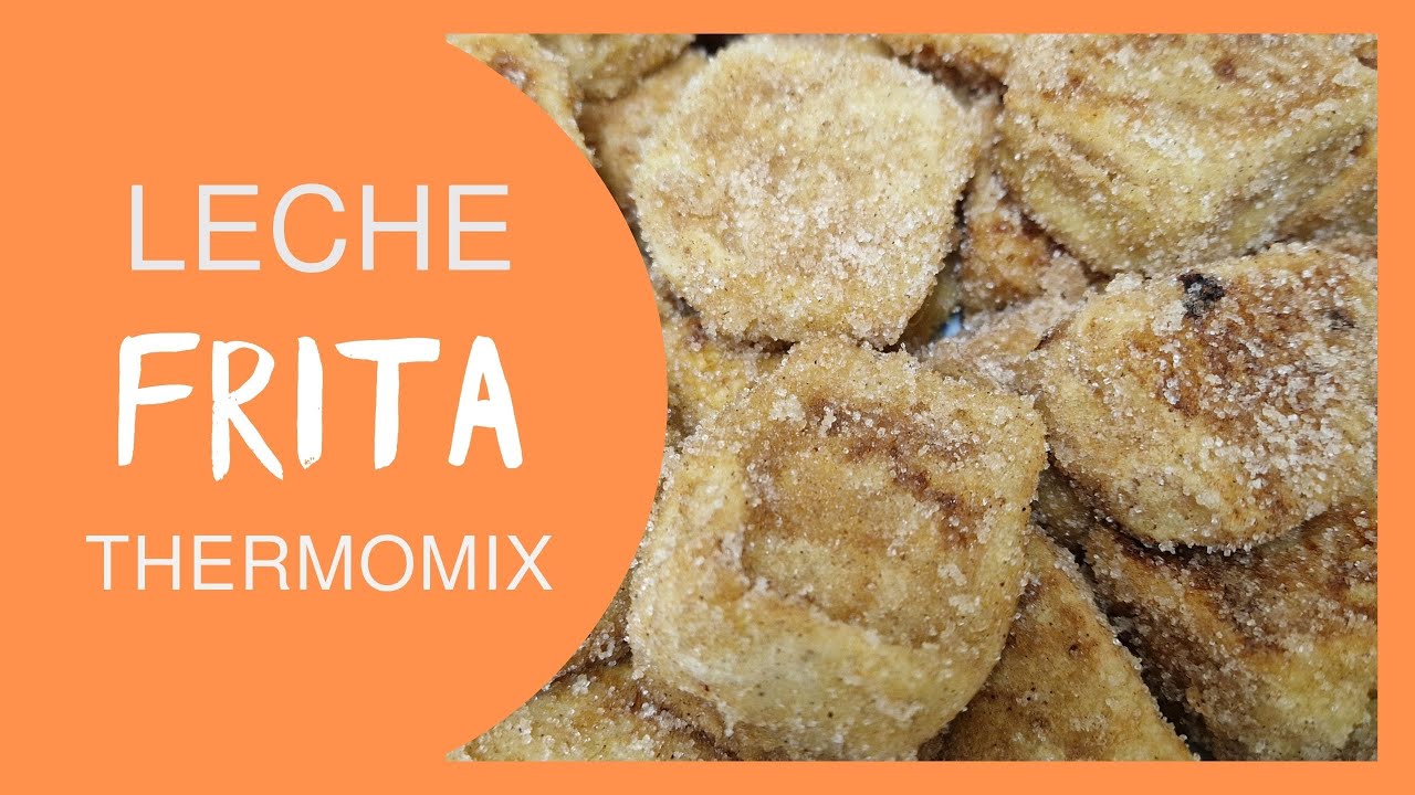 🥛LECHE FRITA🔝 con thermomix /#lechefrita #thermomix #dulce #postres