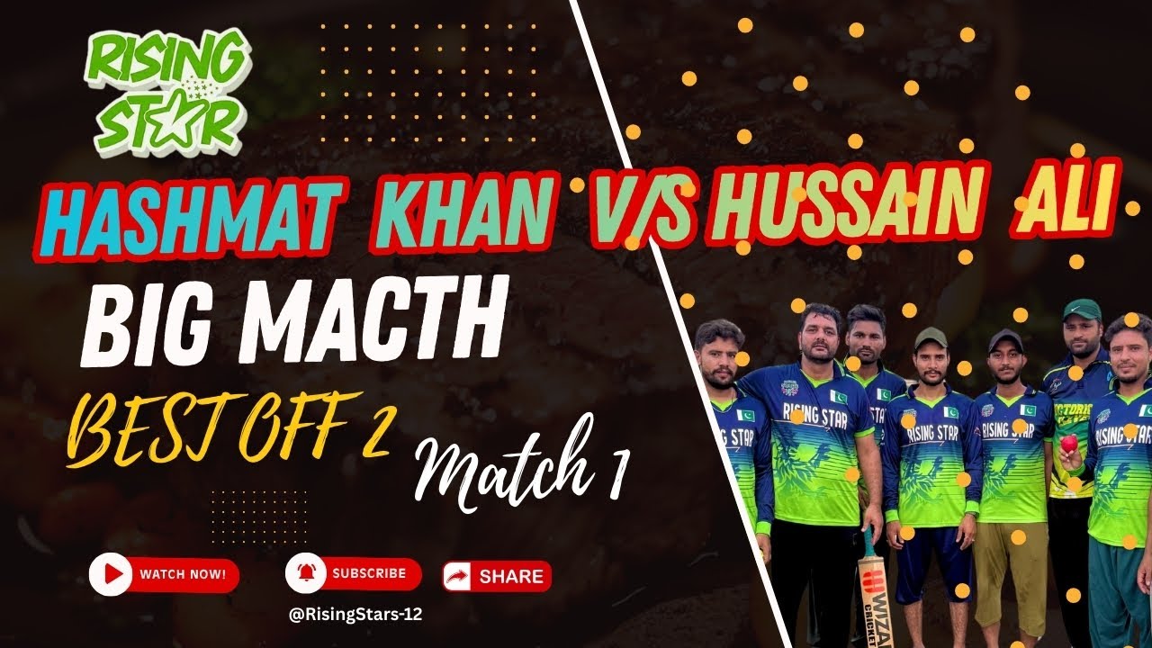TEAM HASHMAT 🆚 TEAM HUSSIAN