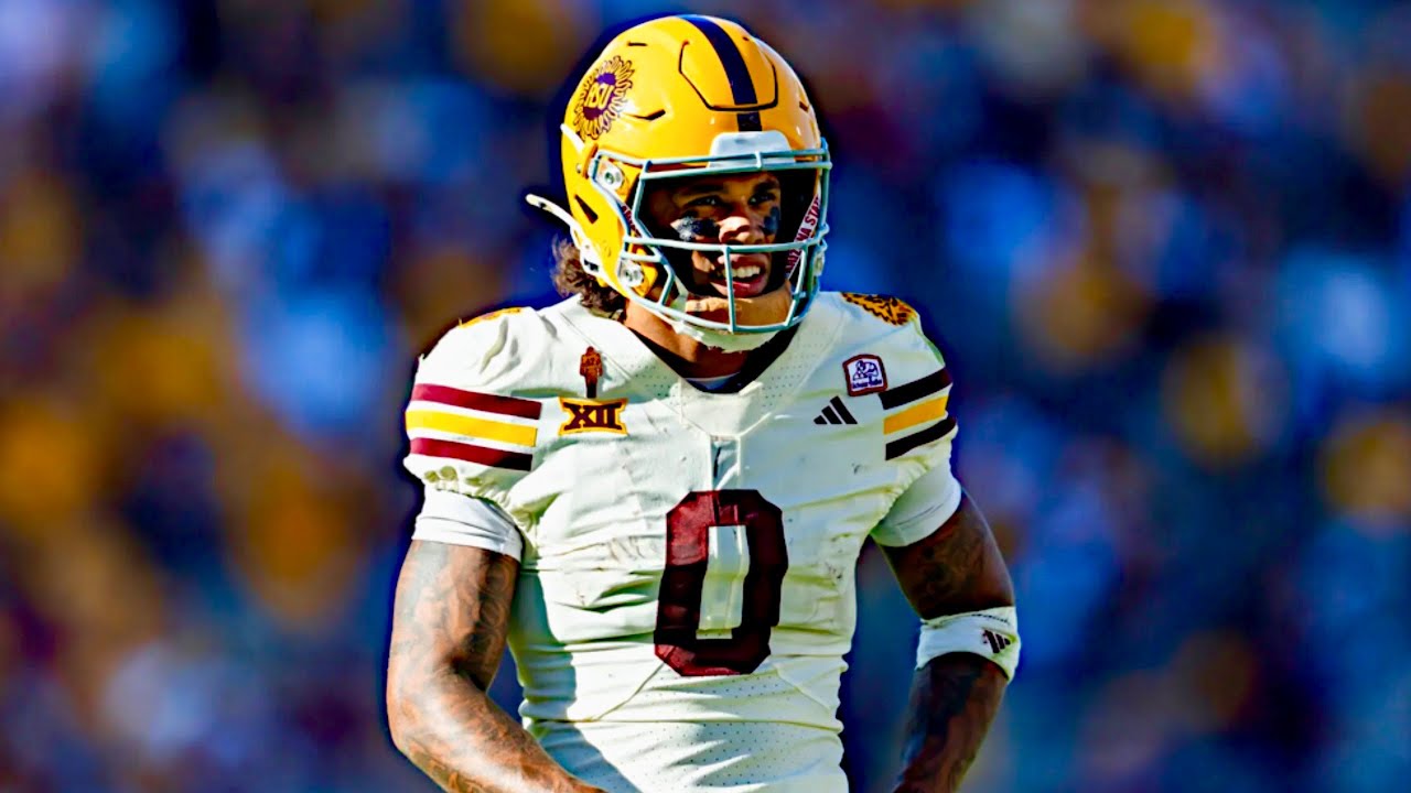 Jordyn Tyson Full 2025 Season Highlights💥| Arizona State Wide Receiver | NFL Draft Film