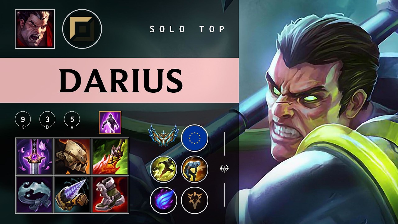 Darius Top vs Pantheon - EUW Challenger Patch 26.05