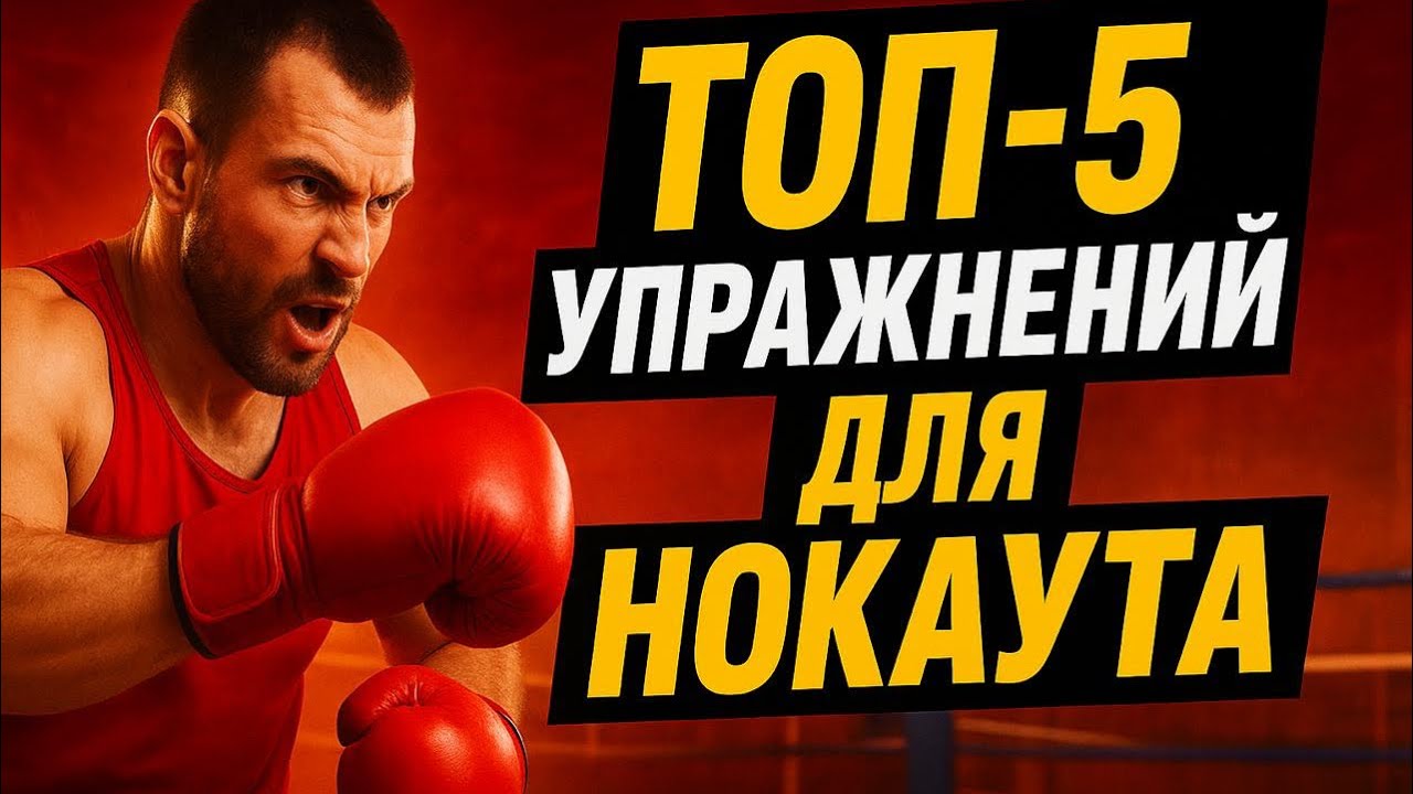 Сильный удар за 10 минут: ТОП-5 упражнений для нокаута