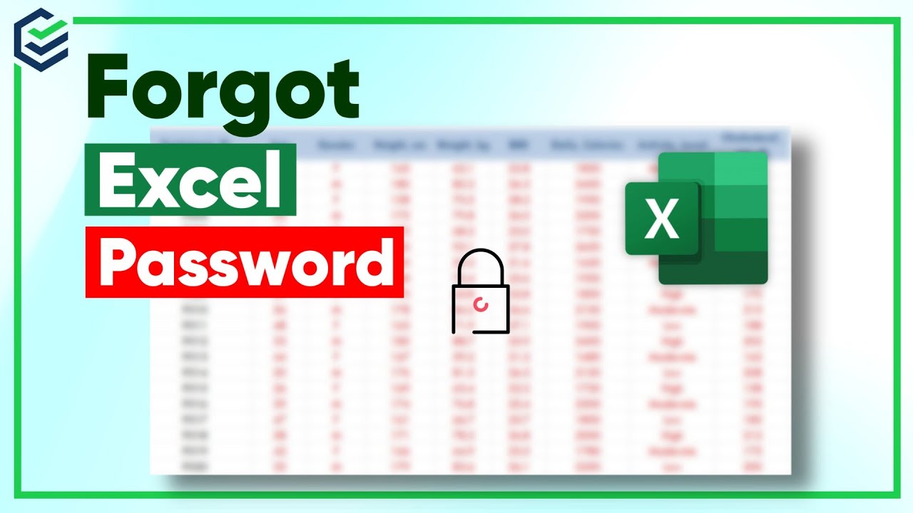 Forgot Your Excel Password? Remove Excel File Password in Minutes