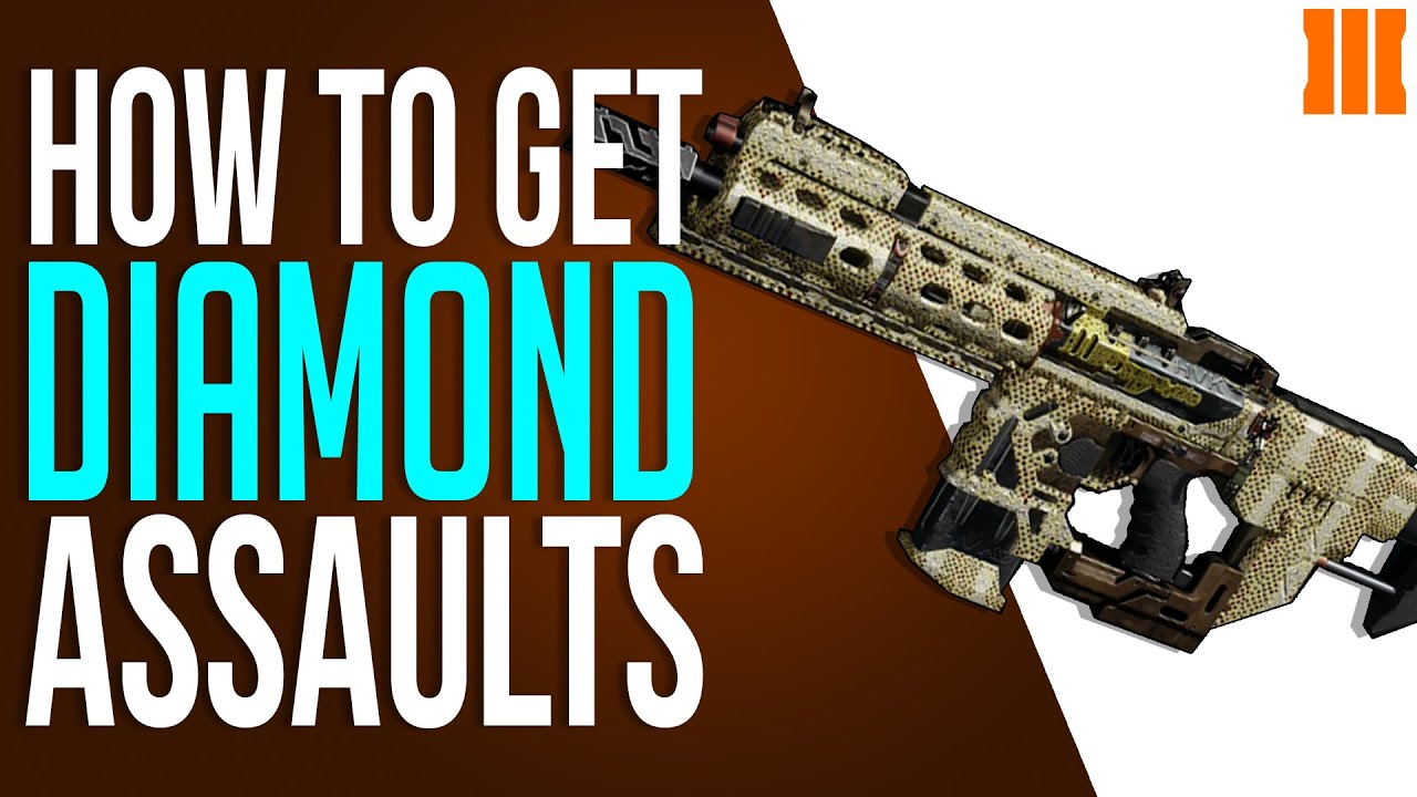 BO3 ALL DIAMOND ASSAULT RIFLES! (Call of Duty Black Ops 3 How To Get Diamond Camo)