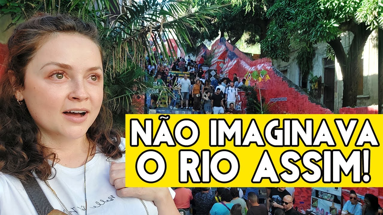 GRINGA RUSSA PASSEANDO NO CENTRO DO RIO