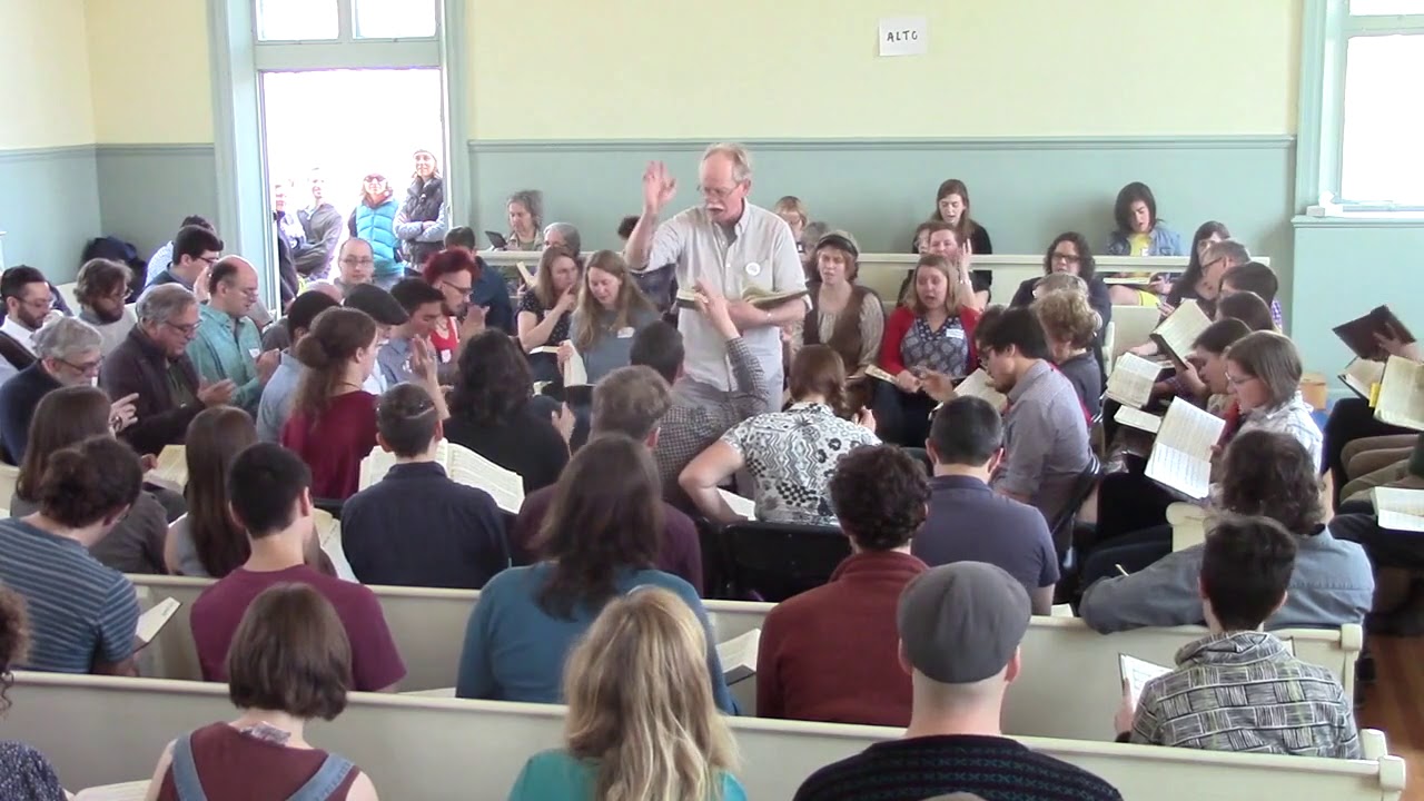 Sacred Harp 54 The Blessed Lamb - RI All Day Singing, 2018
