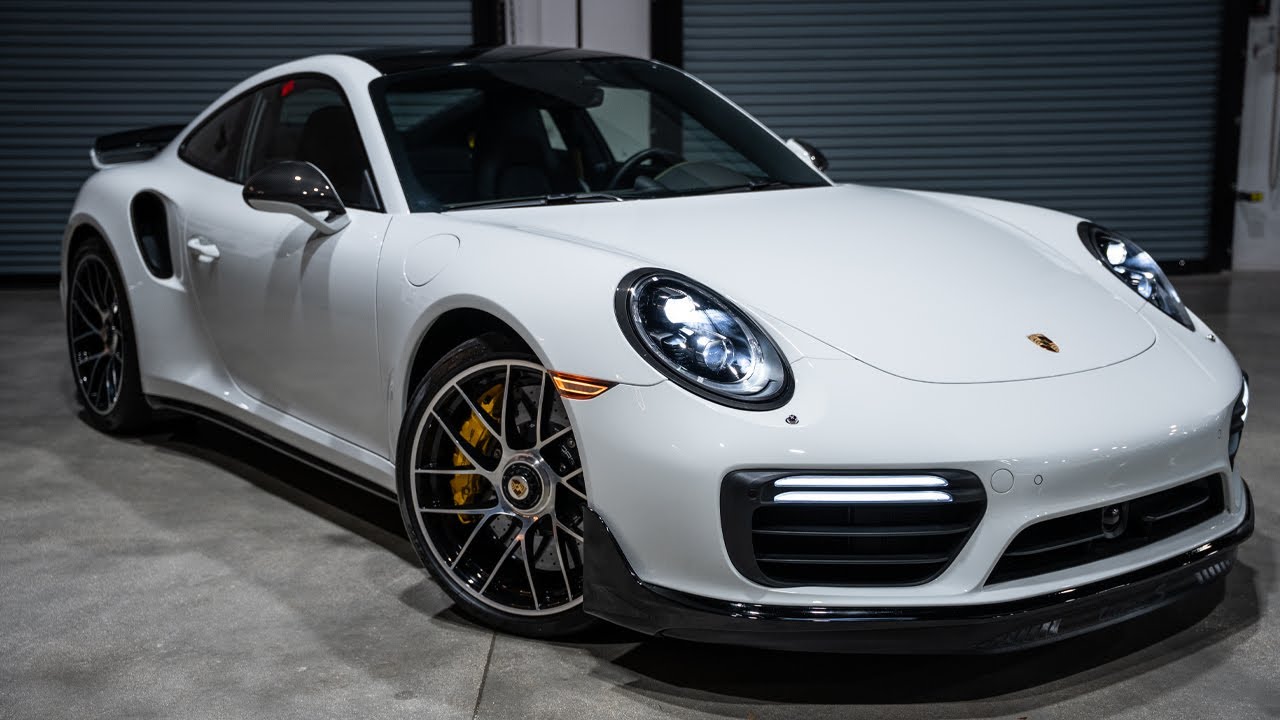 2018 Porsche 911 Turbo S w/ Aerokit Turbo in Black!