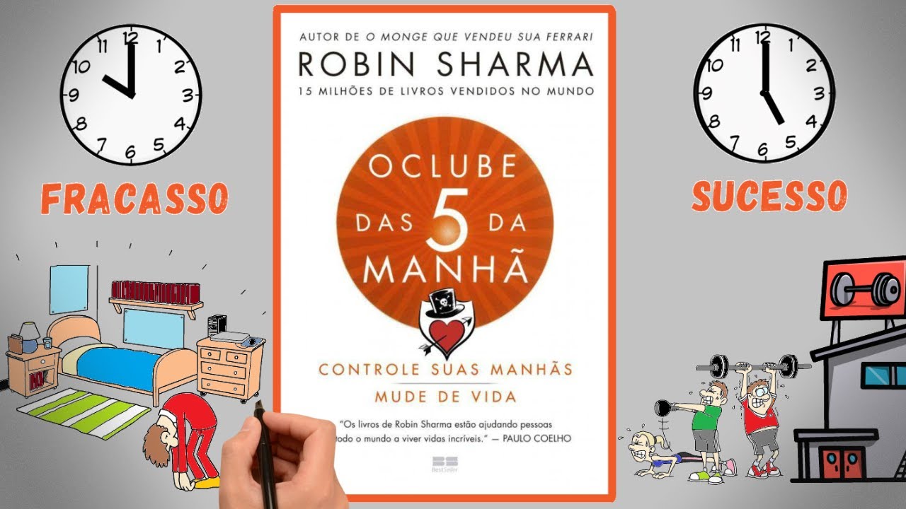 Como criar hábito de acordar cedo? | Clube das cinco da manhã | Robin Sharma