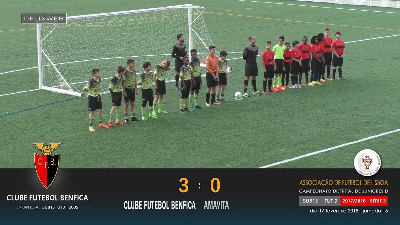 Futebol Benfica (3-0) Amavita [FUT9 S13] J15