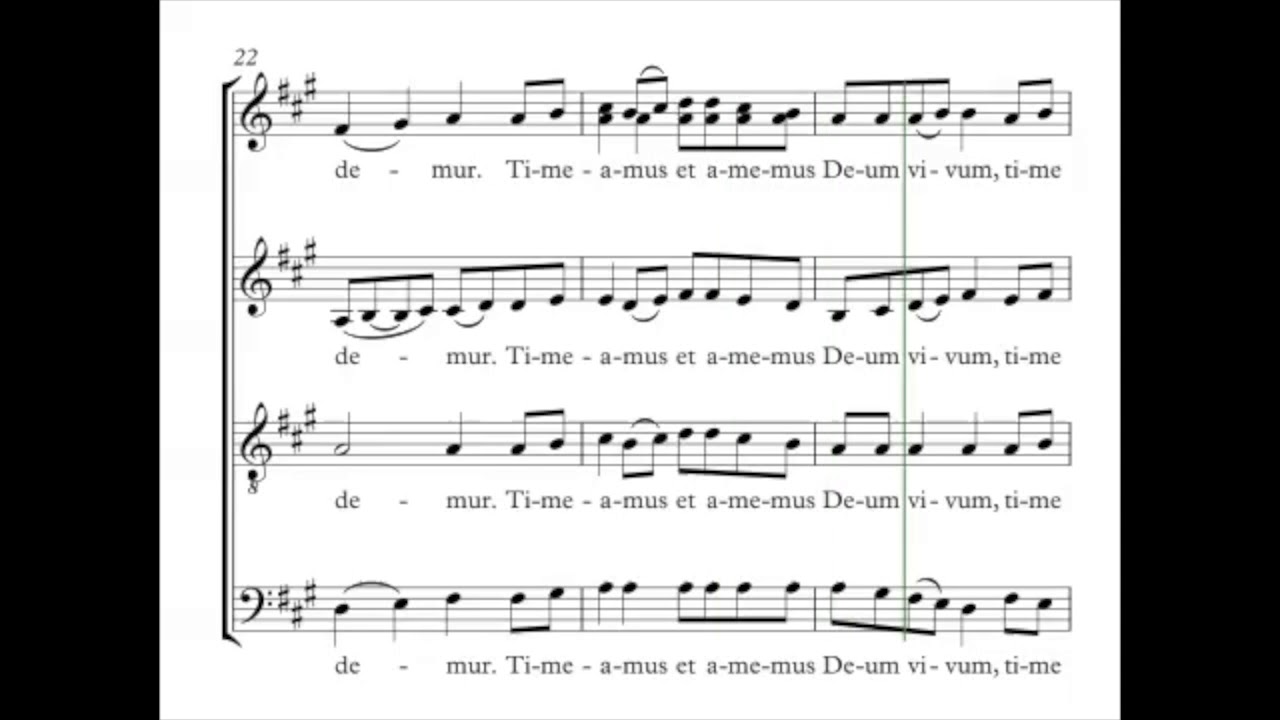 Gjeilo, Ola - Ubi Caritas - Guide voix - Altos