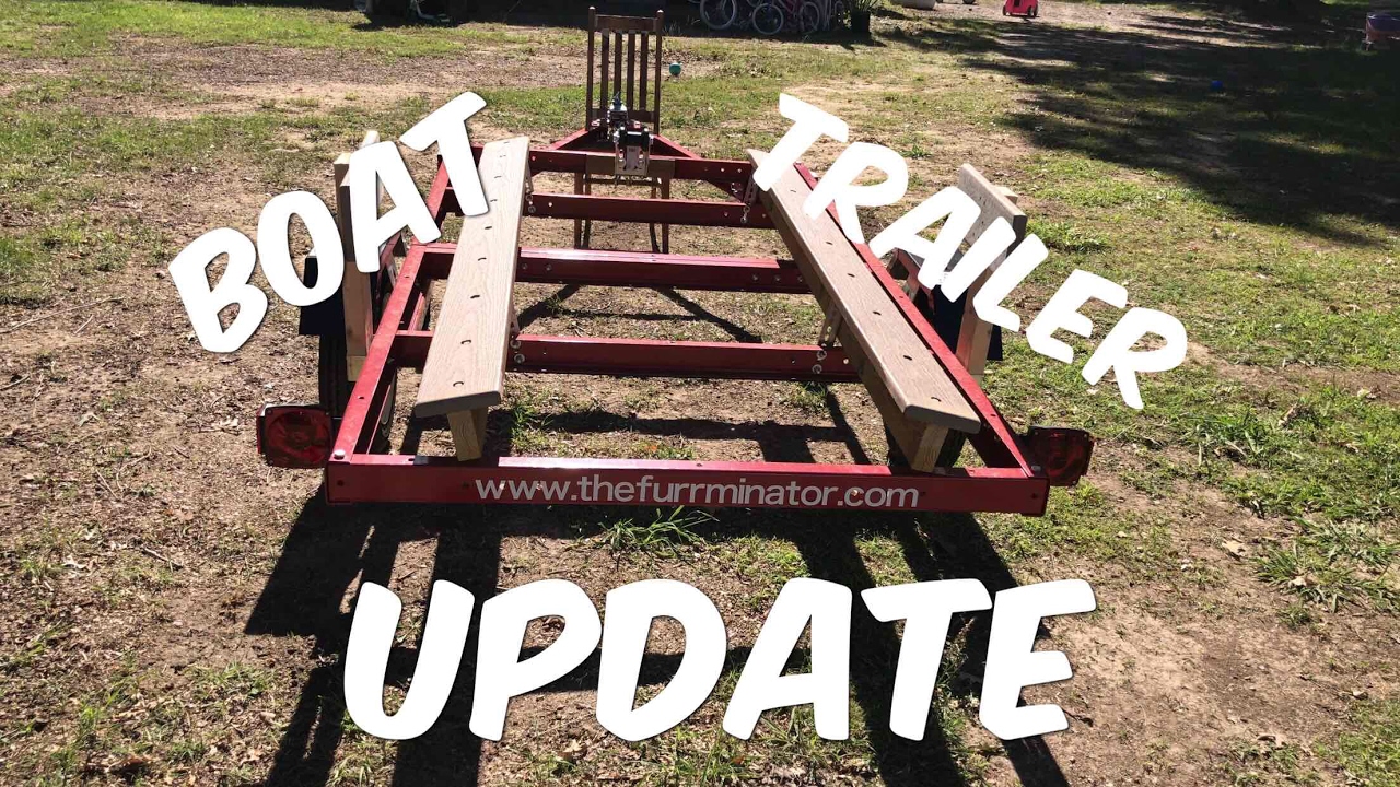 Harbor Freight Boat / Boyak Trailer Update