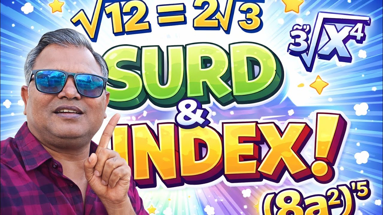 basic math 2 surd and index
