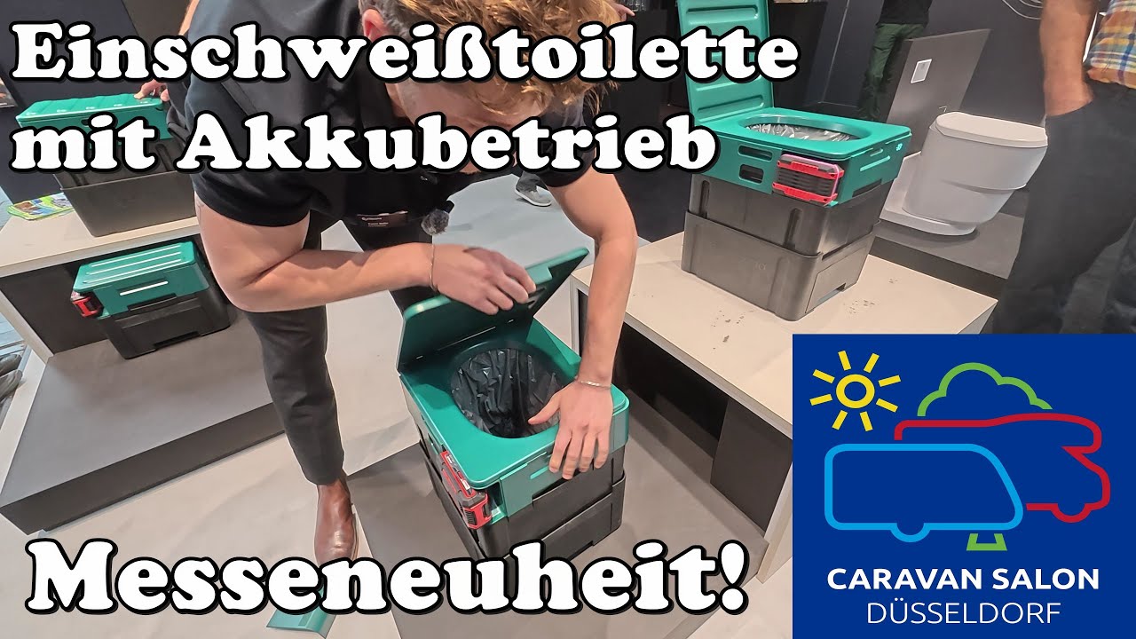 2025 Caravan Salon 🔥Clesana X1   die kompakte Einschweißtoilette