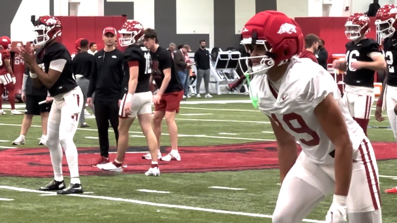 Arkansas Football Spring Practice: Day 1