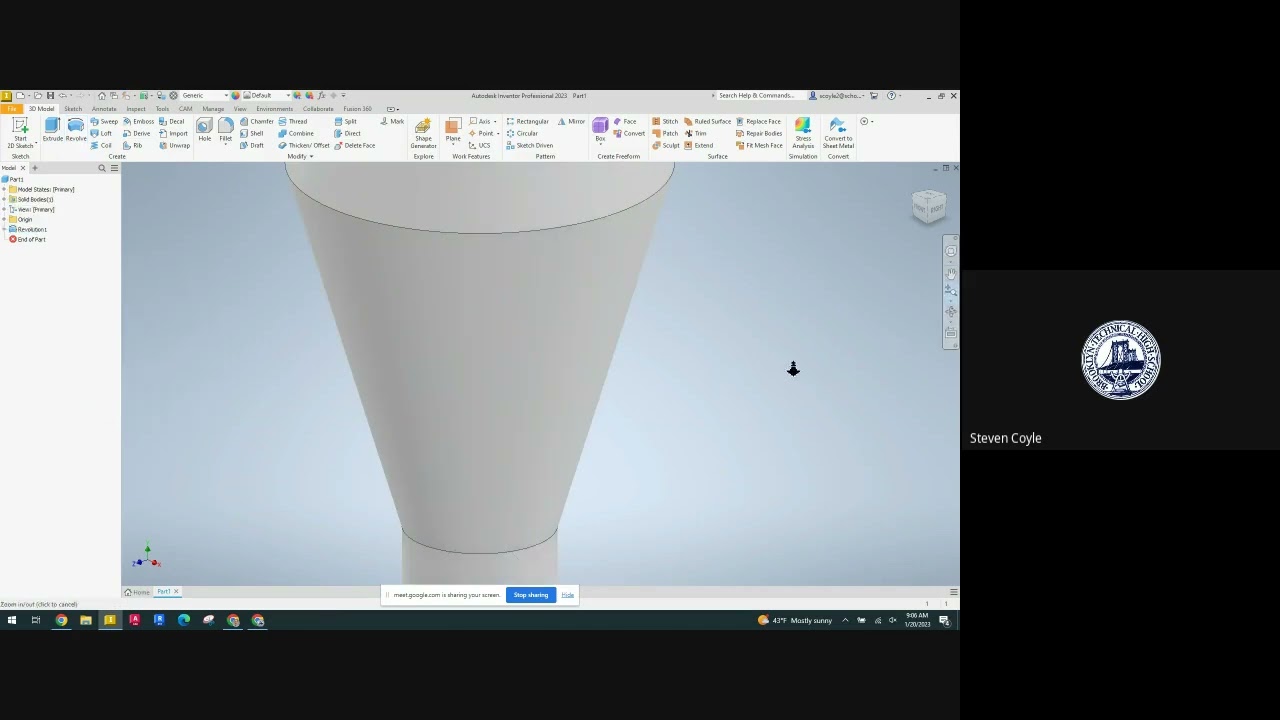 Inventor 2023 Stack