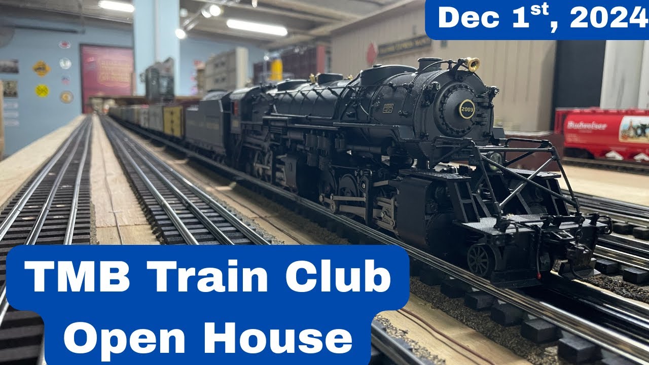 TMB O Gauge Train Club Dec. 1, 2024 Open House
