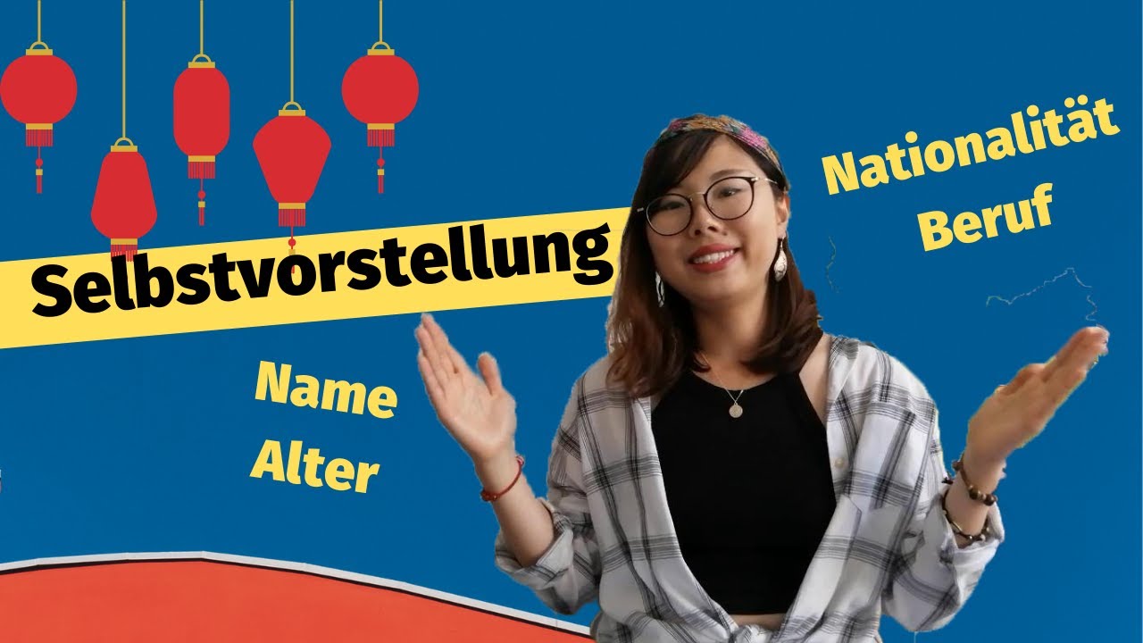 Sich vorstellen auf Chinesisch in 10 Minuten! 中文自我介绍 | Situationen auf Chinesisch