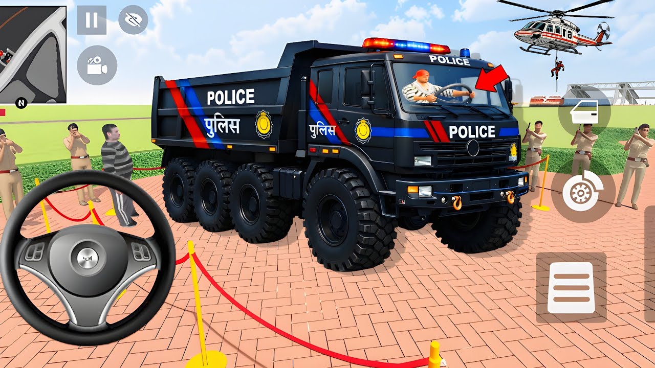 Franklin Purchase New Modified Heavy Police Dumper  🤑 Indian Theft Auto Simulator | New update 💥🤩