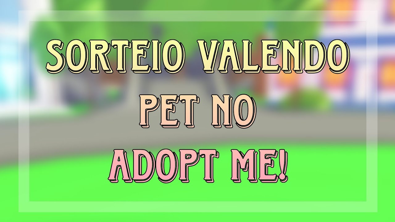 SORTEIO VALENDO PET! (a pedido de um inscrito!) 