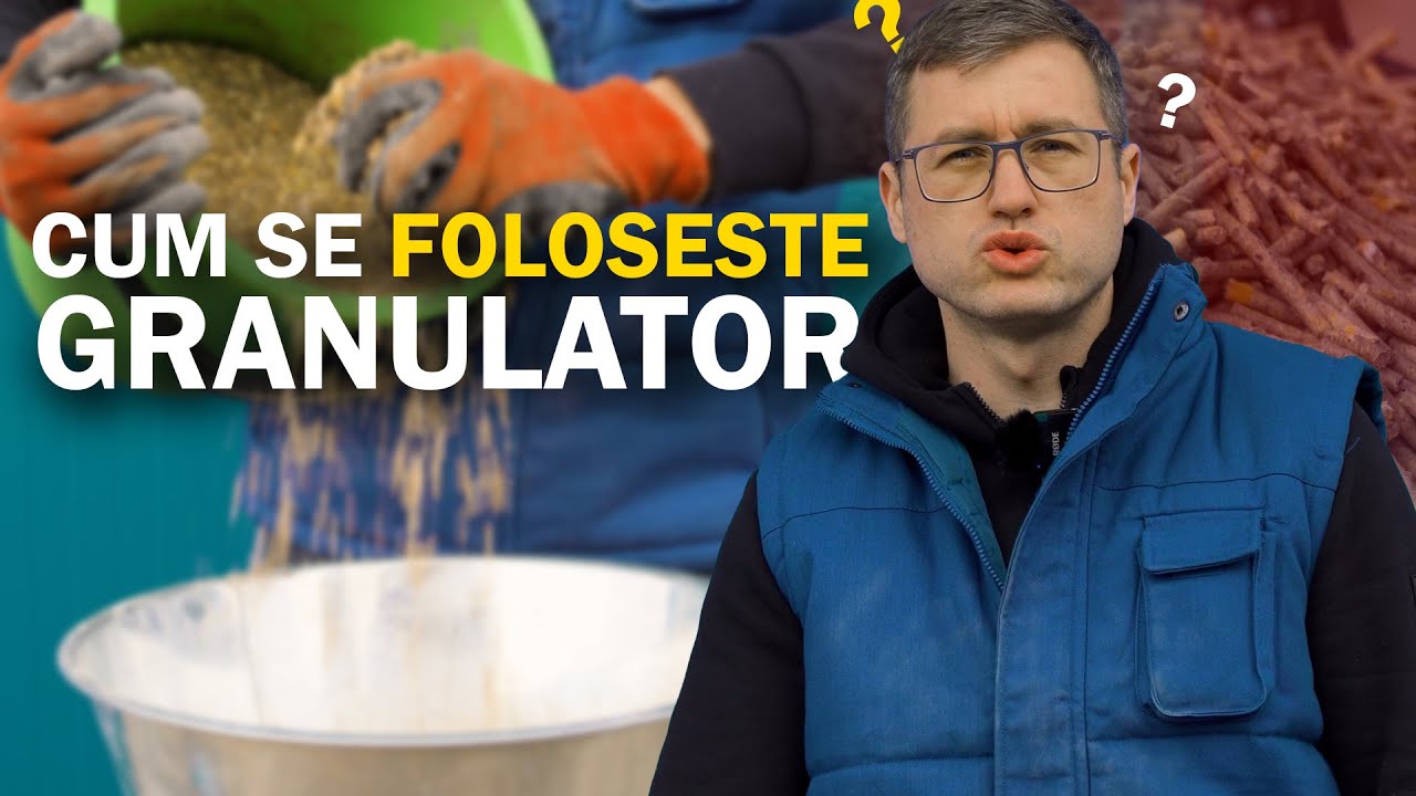 Cum sa folosesti un granulator CORECT | How to use small feed granulator machine correctly