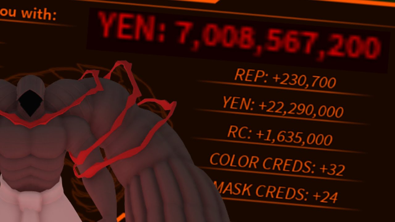 the fastest way to farm yen in Ro-Ghoul (GYAKUSATSU update)