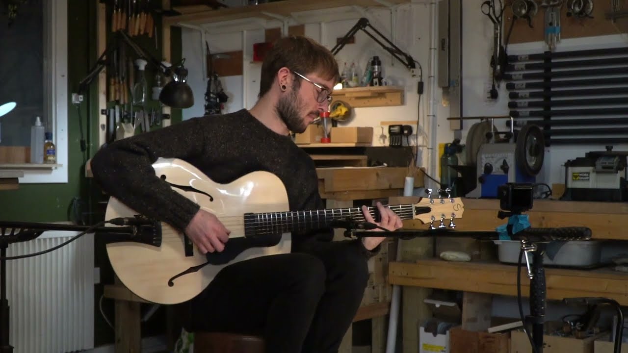 KPL5 Archtop Gutiar Demo with Miguel Gir&atilde;o