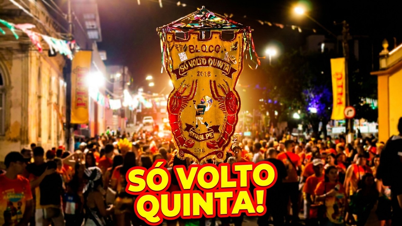 BLOCO DE CARNAVAL DA VITÓRIA SO VOLTO QUINTA PARTE 2 #carnaval2026 #vitoriadesantoantao 