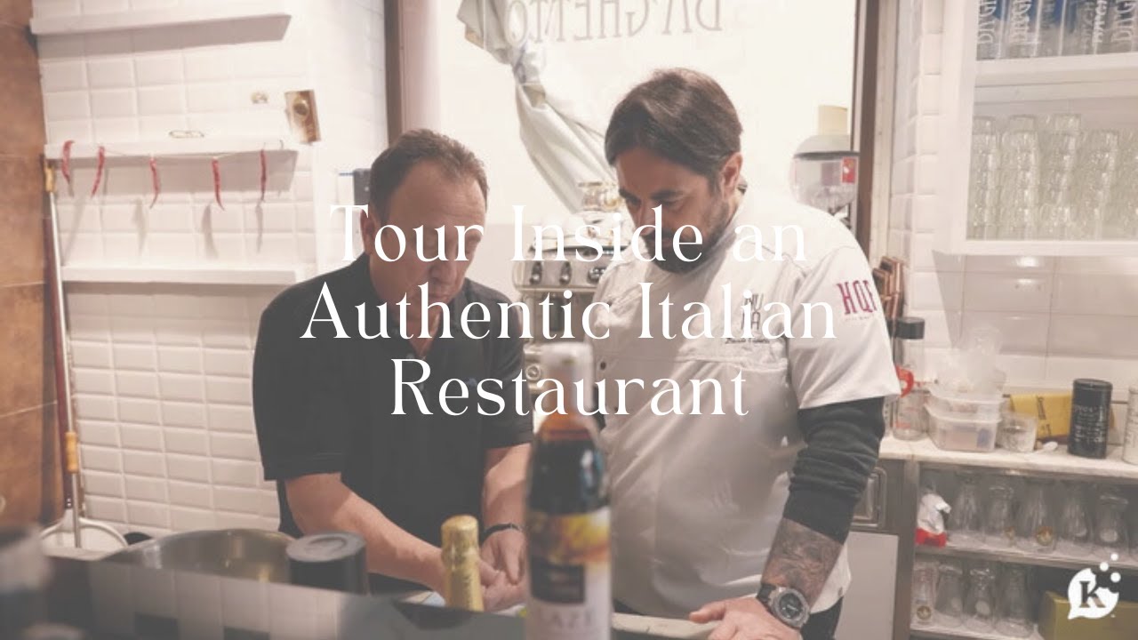 Take an Inside Tour of an Authentic Italian Restaurant - Ba'Ghetto in Rome!
