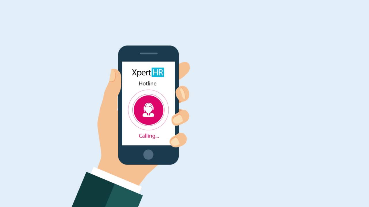 XpertHR&rsquo;s &ndash; HR Hotline