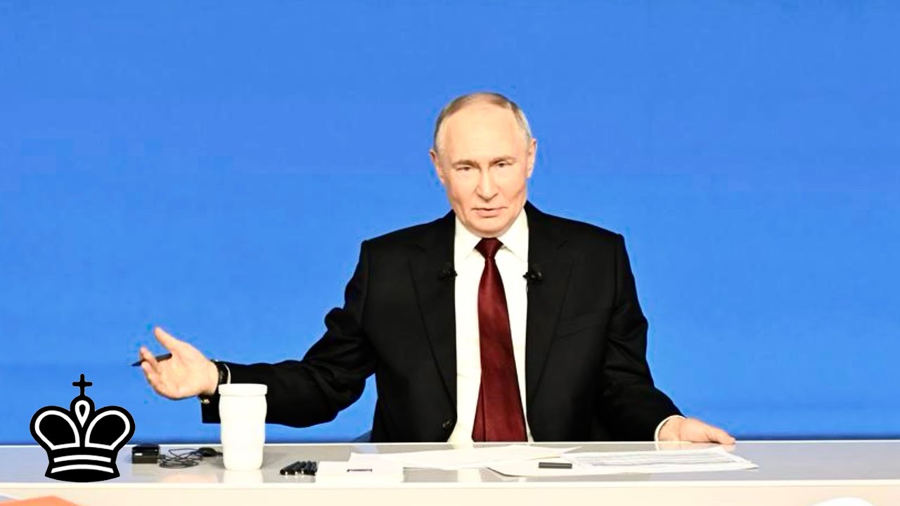 Vladimir Putin responds to a BBC journalist