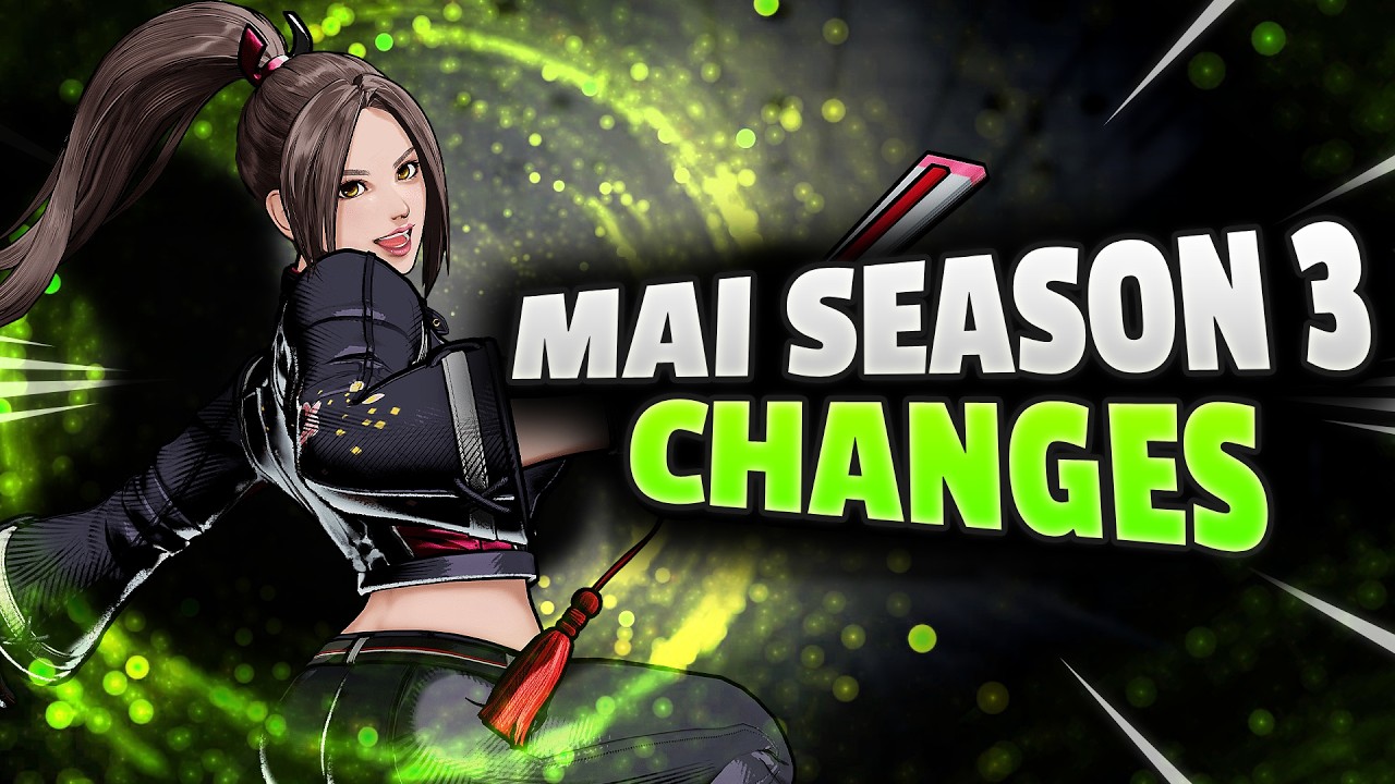 Fatal Fury: COTW Season 3 | Mai - Changes Comparison