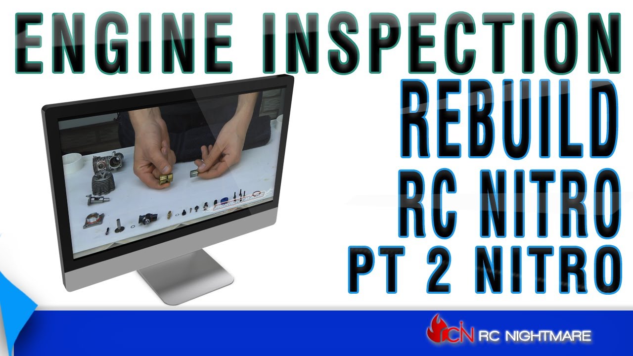 RC Nitro Engine Rebuild Pt 2 Nitro Engine Inspection