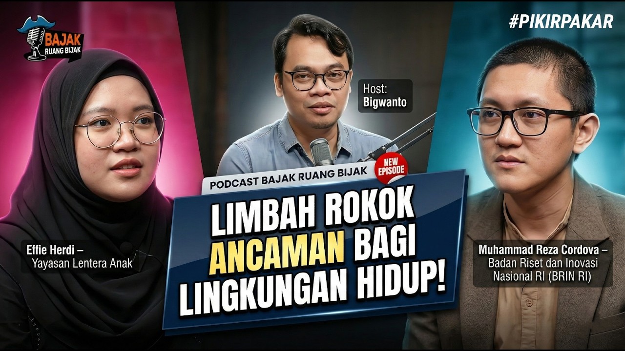 Limbah Rokok Ancaman bagi Lingkungan Hidup!?