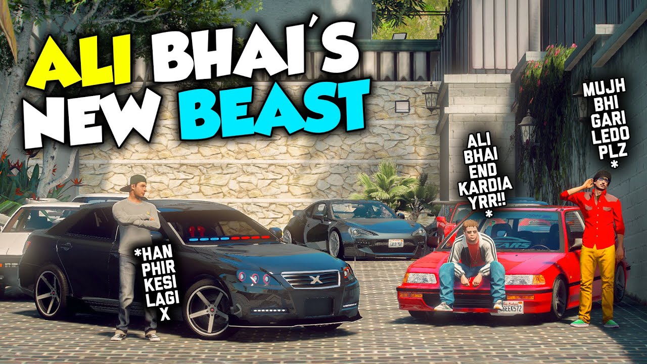 ALI BHAI'S NEW CAR | TOYOTA MARK X 250G | RICH LIFE SERIES EP#4 | GTA 5 GAMEPLAY