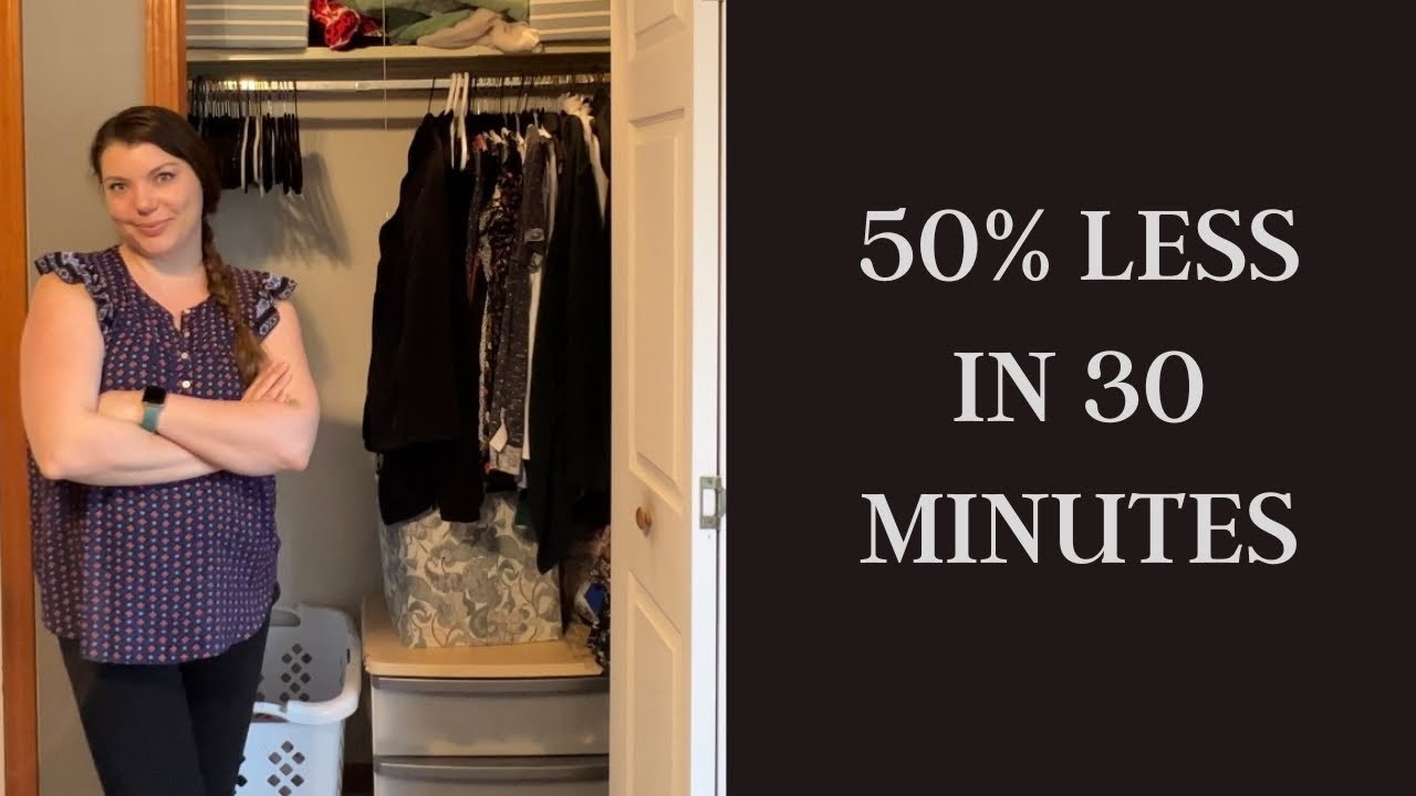 Decluttering my closet in REAL TIME!