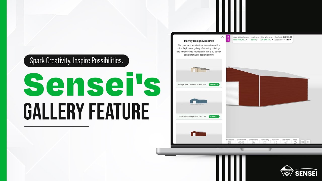 New Gallery Feature | Sensei 2.0