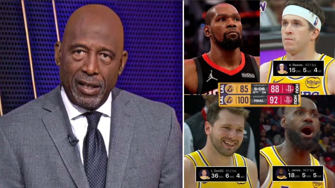 Lakers on FIRE!🔥 – James Worthy reacts as Luka dominates Rockets, LA wins 6th straight
