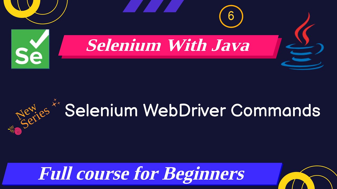 Selenium WebDriver Methods | Get, Conditional, Browser methods | Selenium Full Course for Beginners